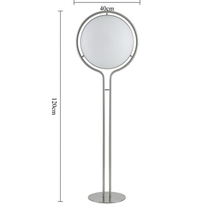 Halo Orb Floor Lamp – Modern Ambient Lighting with Sculptural Elegance