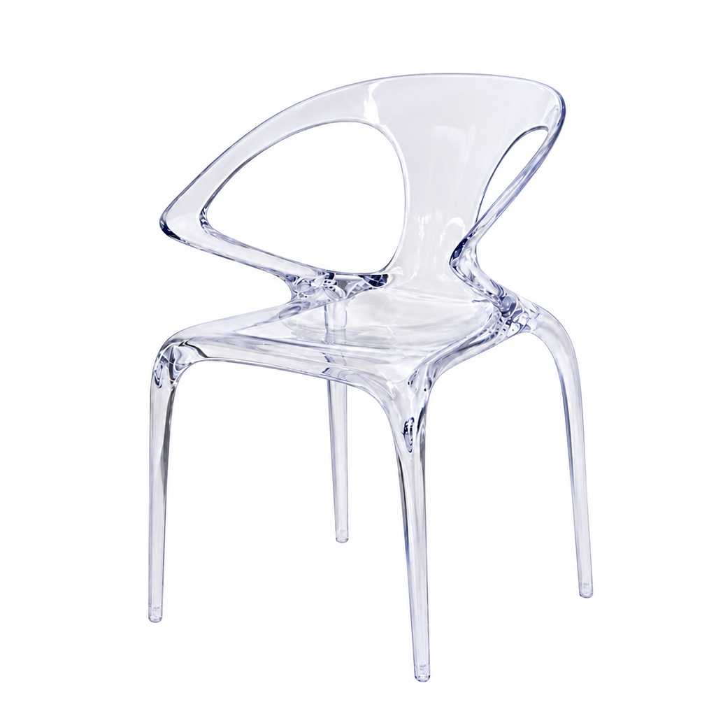 AVA Chair – Modern Transparent Designer Armchair