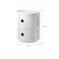 Componibili Round Cabinet Replica – Nordic Modular Storage for Modern Spaces