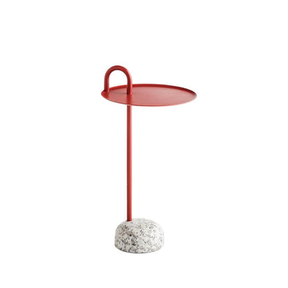 Terrazzo Accent Side Table – Modern Sculptural End Table