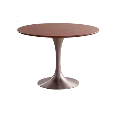 Tulip Dining Table – Timeless Modern Elegance in Wood & Steel