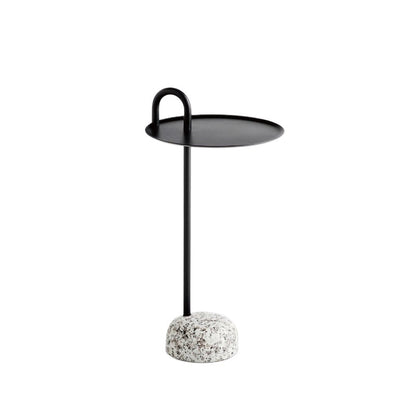 Terrazzo Accent Side Table – Modern Sculptural End Table