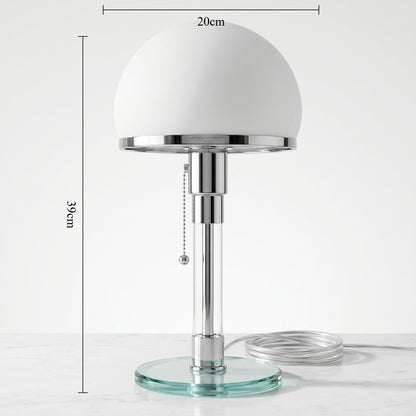 Vintage Mushroom Table Lamp – Bauhaus Ambient Lighting