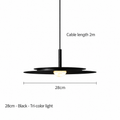 Menvix Nordic Minimalist Light— LED Pendant Light for Bedroom & Dining Room