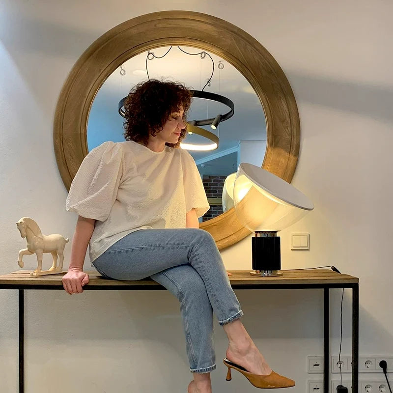 Taccia Table Lamp-Artworks That Define The Interplay Of Light And Shadow In Space