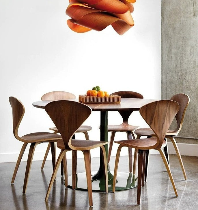 Minimalist Nordic Solid Wood Dining Chair — Versatile Designer Elegance for Home, Cafes & Hotels